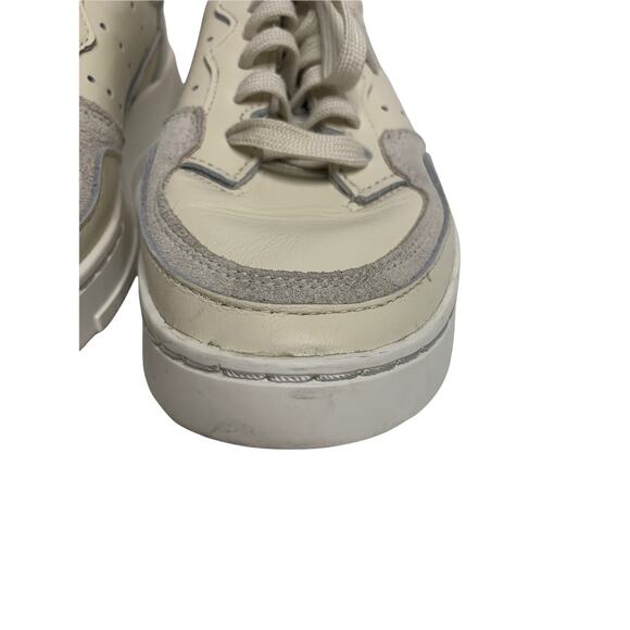 Adidas supercourt‎ leather raw white sneaker size 7 - Picture 3 of 8